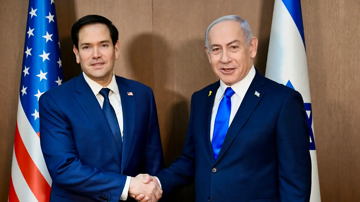 Marco Rubio y Netanyahu